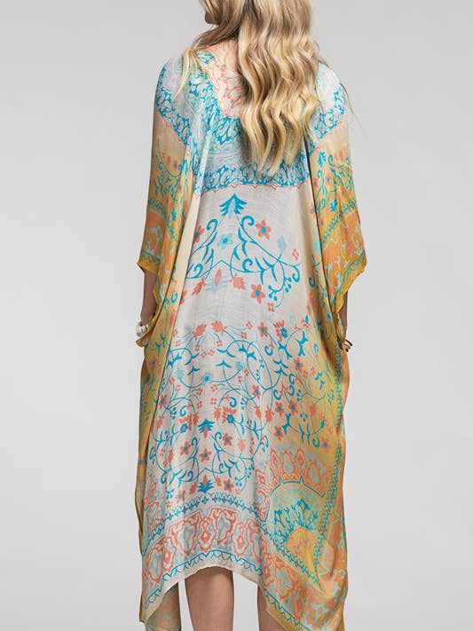 AMELIA Mandala Ombre Kimono for wholesale on Faire2