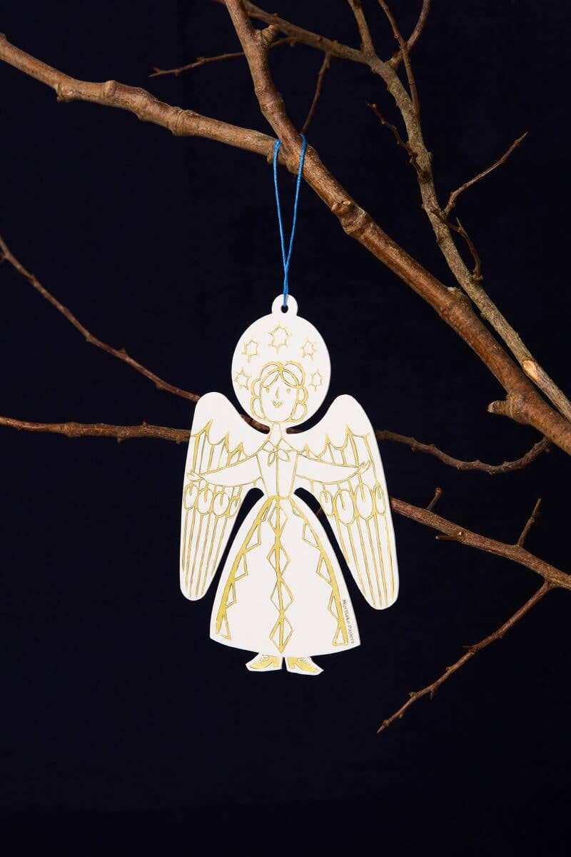 Mortlake Papers - Wholesale Ornament - Angel Ornament | Christmas Decoration | Holiday Ornament3