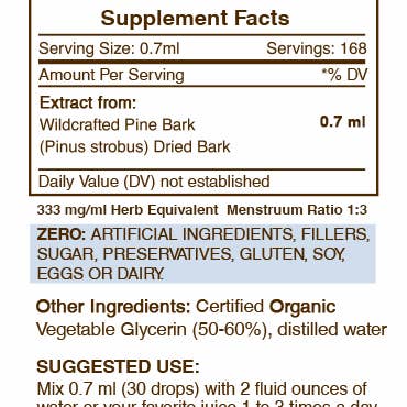 Secrets Of The Tribe - Wholesale Tincture - Pine Bark Tincture3