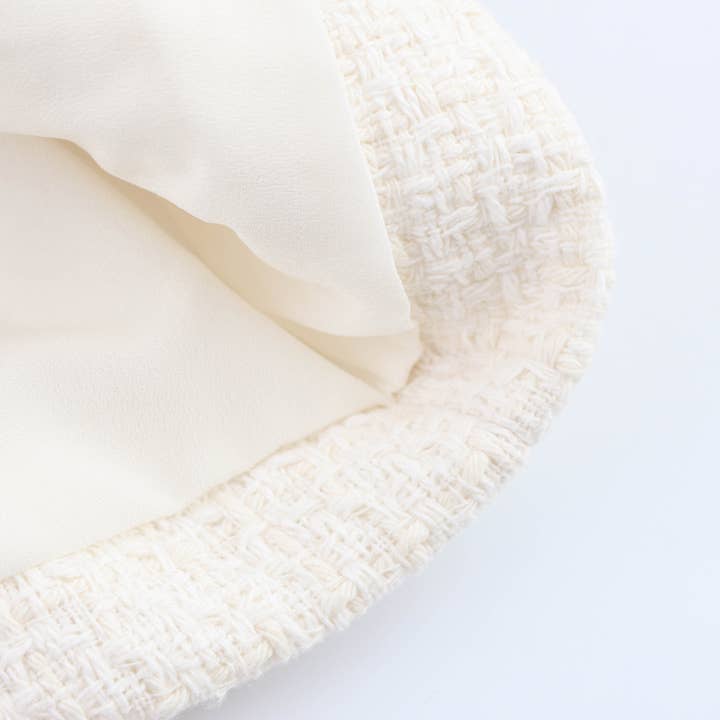 WHITE Lapel long-sleeved,bow tie lace-up suit jacket for wholesale on Faire7