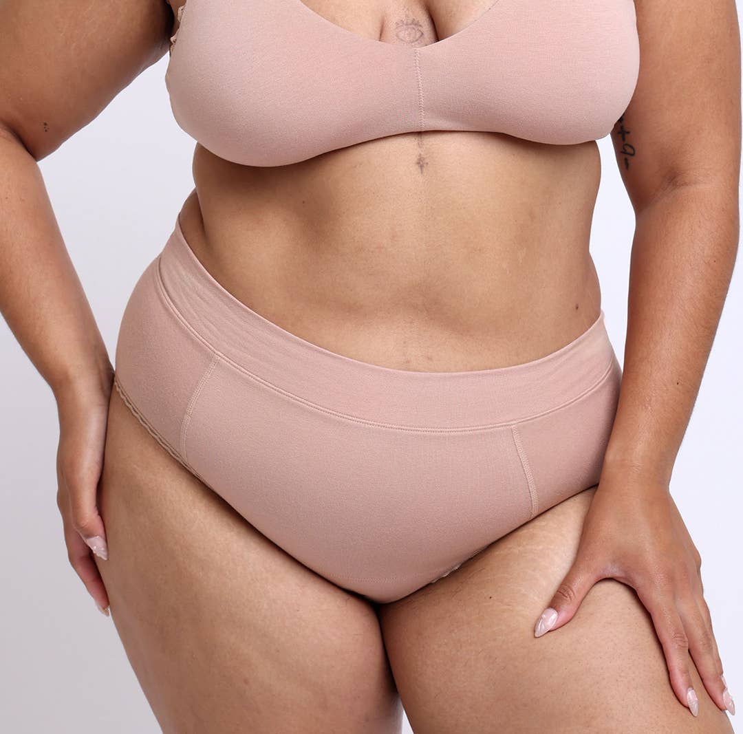 La Coochie – wholesale Underkläder - Dam – Högmidjade trosor i ekologisk bomull23