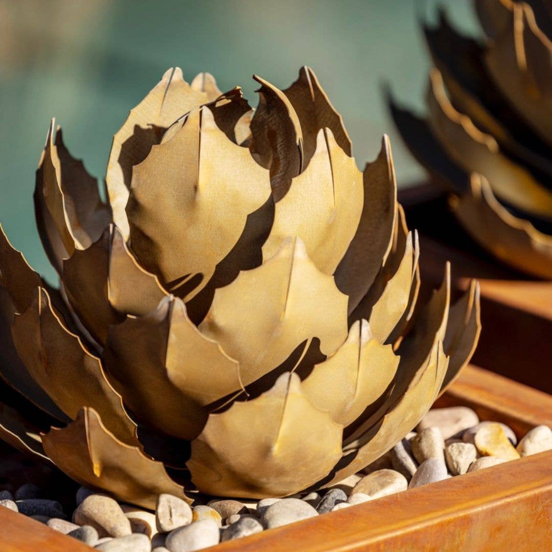 Desert Steel - Wholesale Artificial Plant - Metal Artichoke Agave6