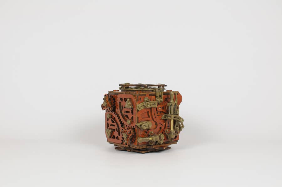 NKD Puzzle - Venta al por mayor Kit de manualidades - El famoso rompecabezas steampunk de boxeo en el kit « MECANIGMA »7