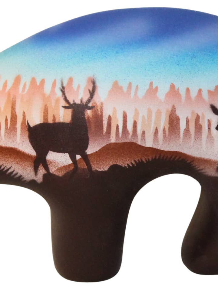 BC106 Bryce Canyon 5 1/2 Small Bear for wholesale by Cedar Mesa Pottery