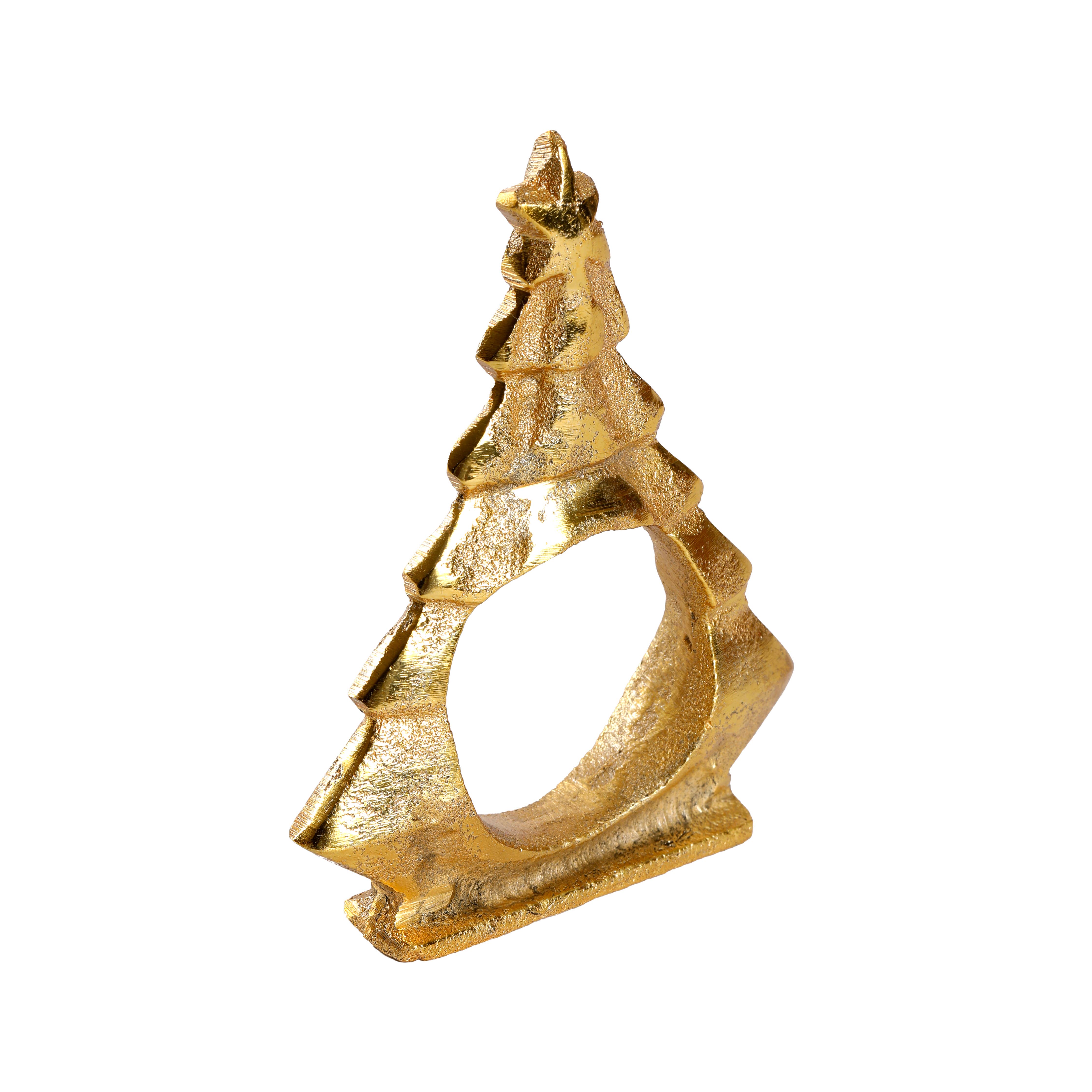 Vatican Homes - Wholesale Napkin Ring - 3.9" Chridtmas Tree Napkin Ring
