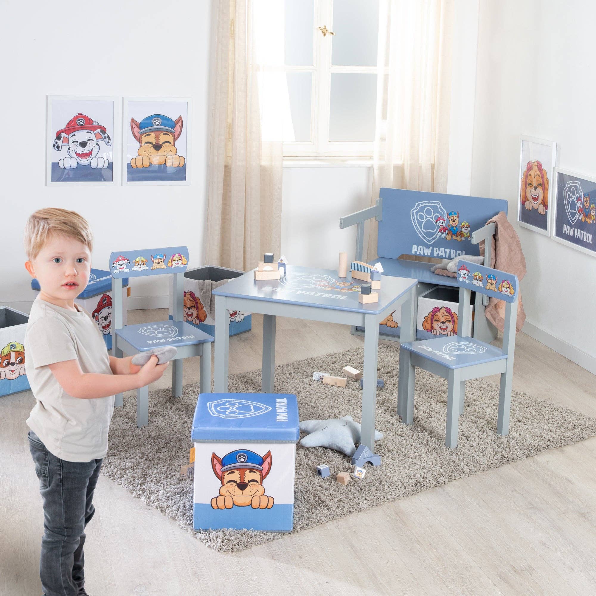 roba kids - Vente Chaise – enfant - Ensemble siège enfant Paw Patrol roba, chaise et table11