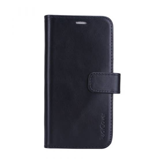 2 en 1 exclusif - iPhone 12/12 Pro - Cuir véritable - 86% de protection - Noir pour la vente par Radicover