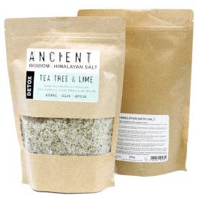 Mistura de sal de banho do Himalaia 500g - Detox por atacado de Pampering Heaven