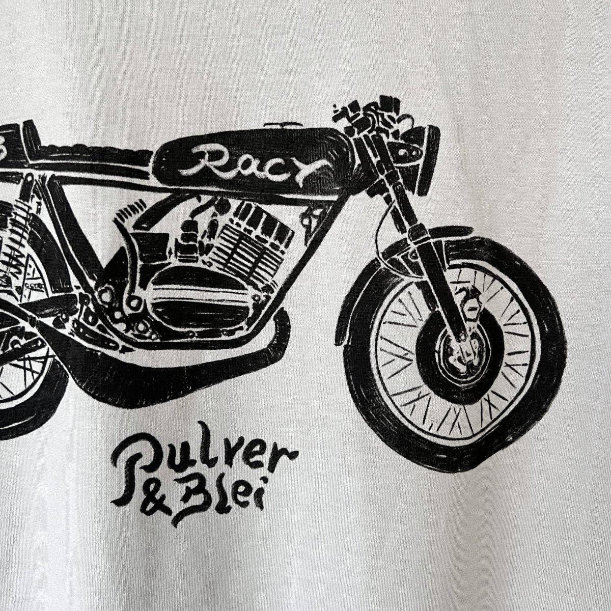 Pulver Blei - Wholesale Screen Printed T-Shirt - Unisex - Racy 63 - Café Racer T-Shirt gray2
