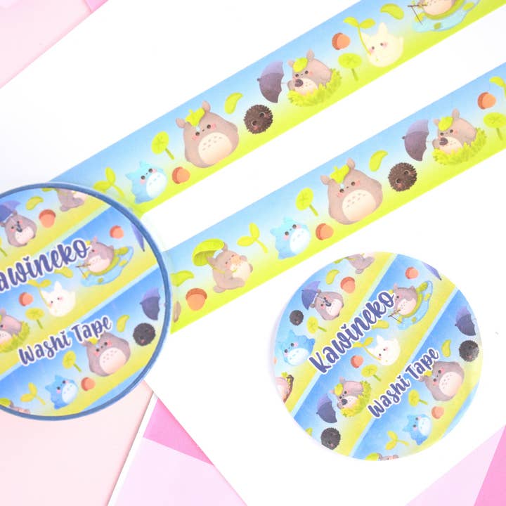 Kawineko - Wholesale Washi Tape - washi tape totoro anime cute stationery kawaii 3