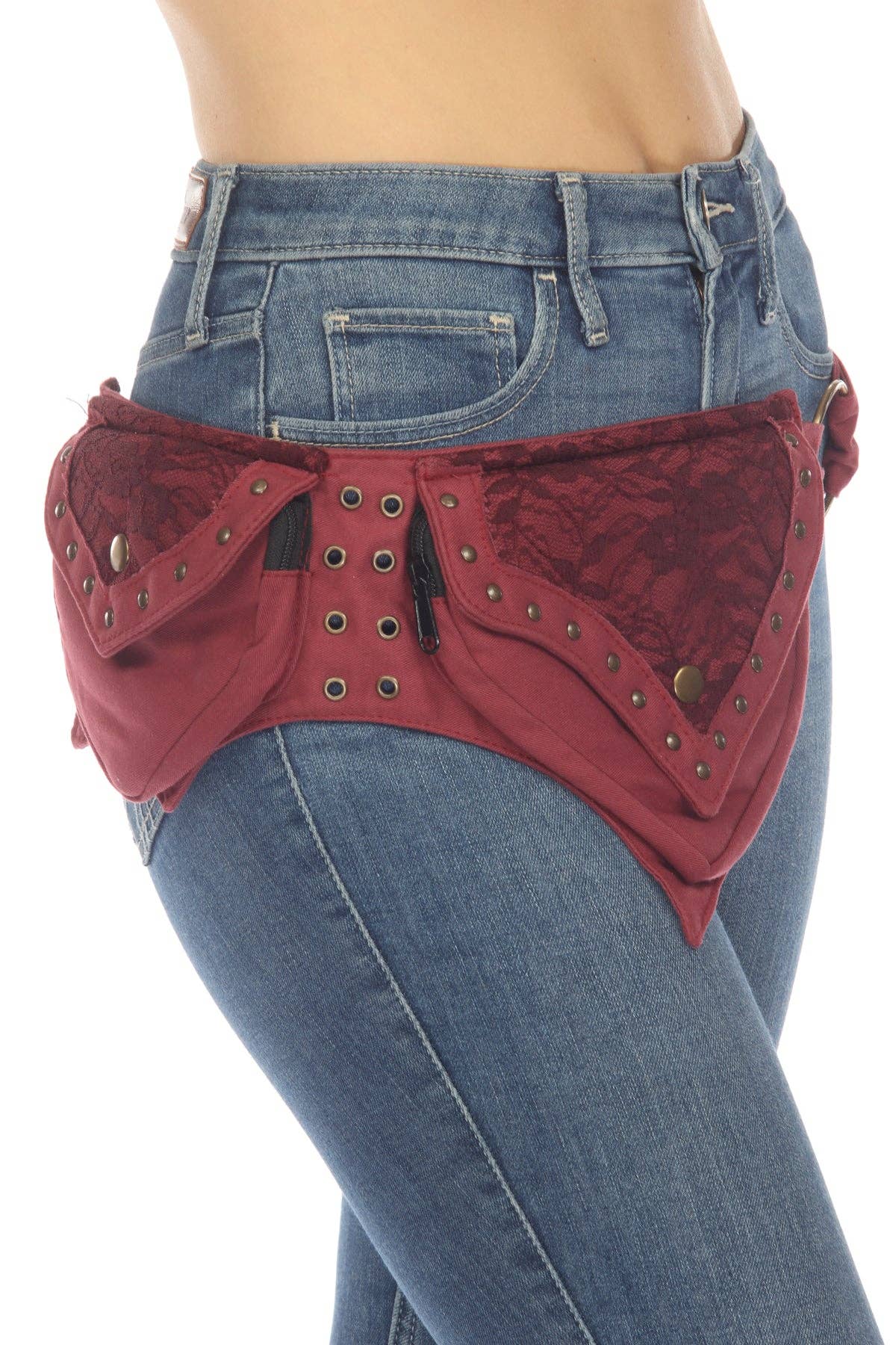 Lakhays Collection Inc. - Venta al por mayor Riñonera - Mujer - Cinturón multiusos de algodón The Wanderer25