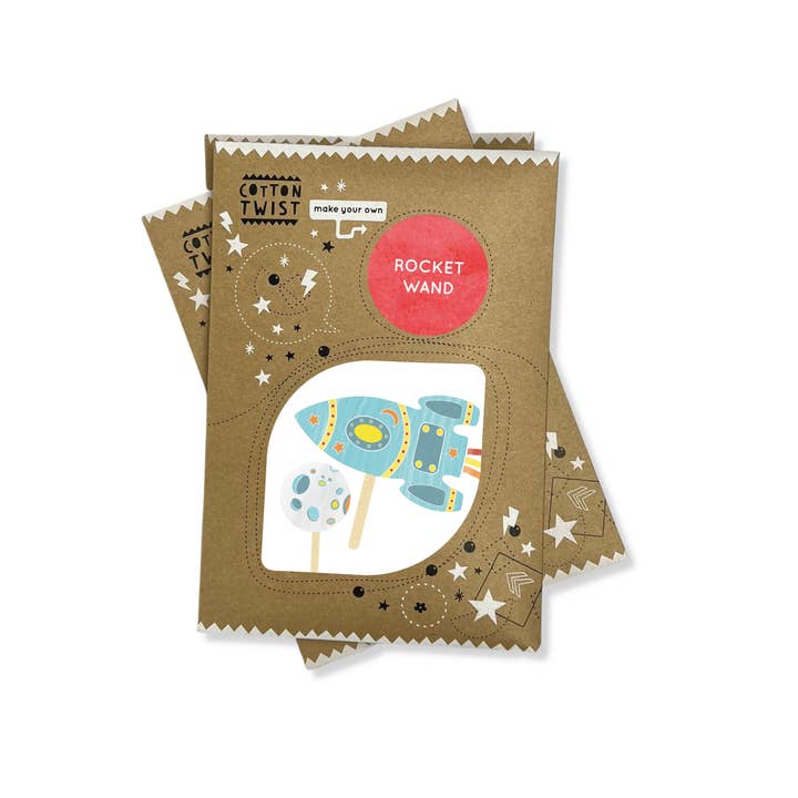 Cotton Twist - Vendita all'ingrosso Kit per lavoretti fai da te - Bambini - Crea la tua bacchetta razzo