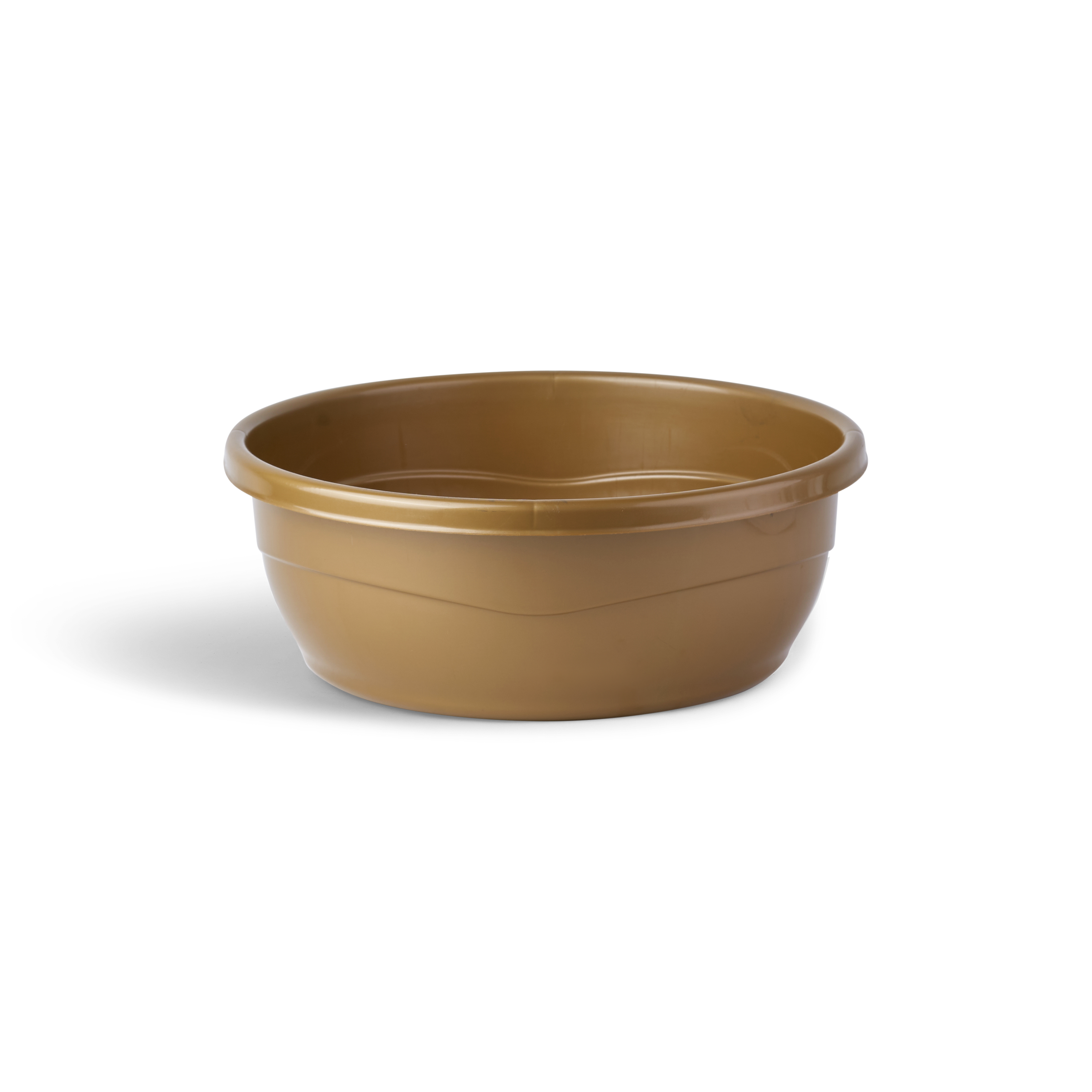 A&M Judaica And Gifts - Wholesale Decorative Plate/Dish/Bowl - Plastic Washing Bowl Metallic Gold (Case Quantity 60Pc)0