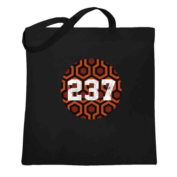 Sac fourre-tout rétro Room 237 Overlook Hotel Horror Classic pour la vente par Pop Threads