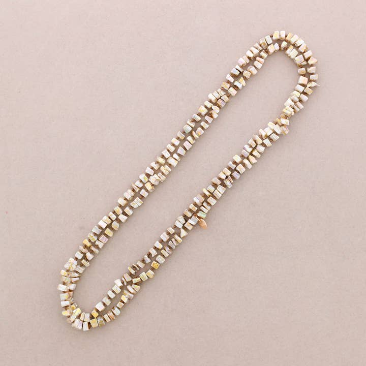 Collar Largo Nudos Nacar 1.2M para venta al por mayor de Sonata