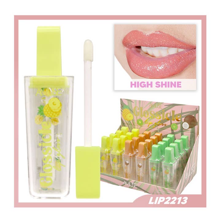 PINEAPPLE Beauty - Wholesale Lip Gloss - AMUSE LIP2213 Tropical Glossicle Lip Gloss - 24 pcs2