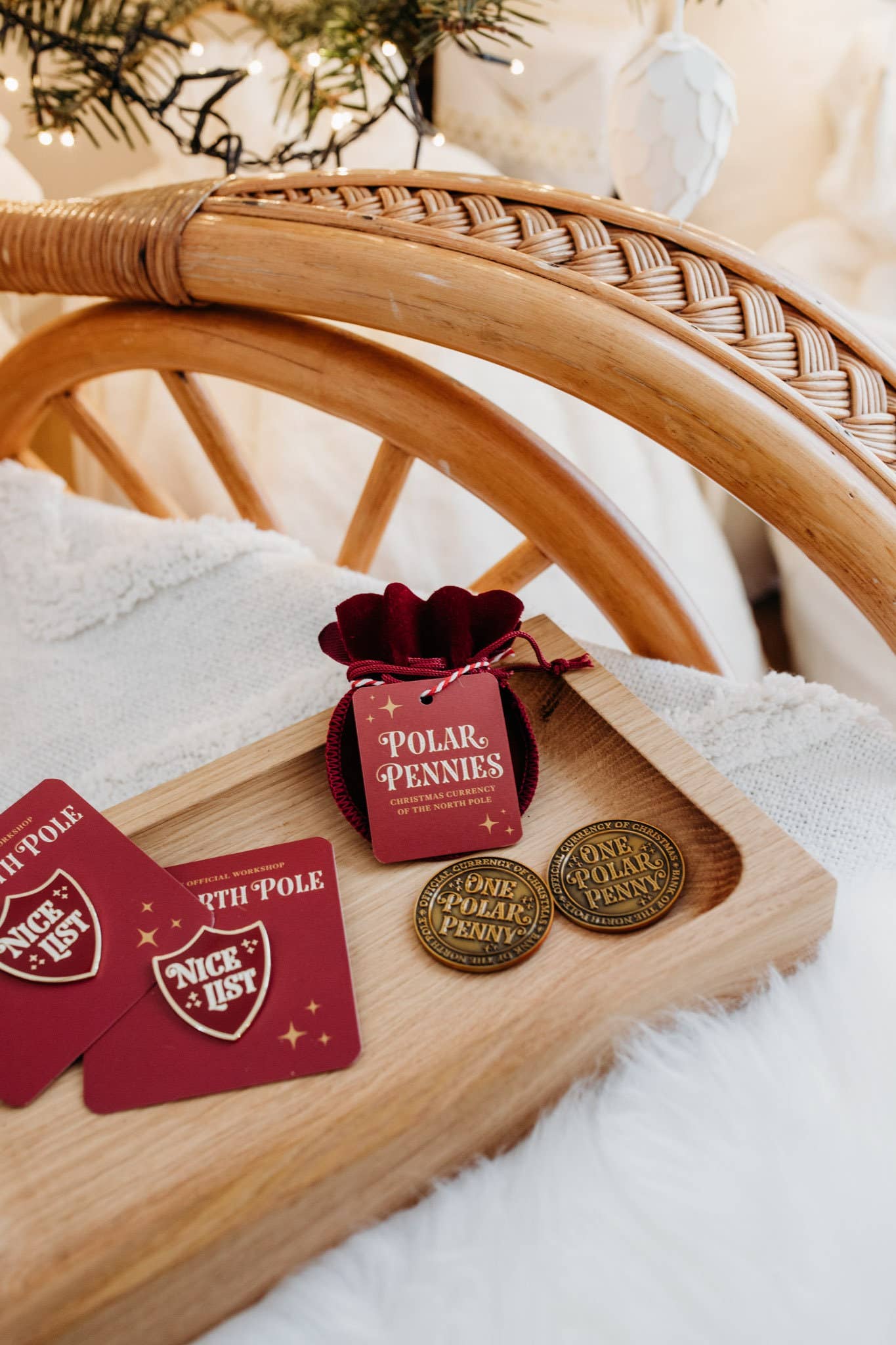 The Handmade Christmas Co. - Wholesale Christmas Decoration - Kids & Baby - Nice List Badge Enamel Pin for Christmas & Children4