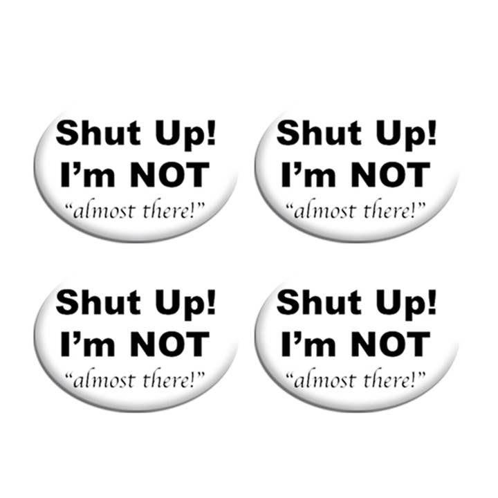 Halt's Maul! Ich bin nicht fast da für den Großhandel von BibBoards