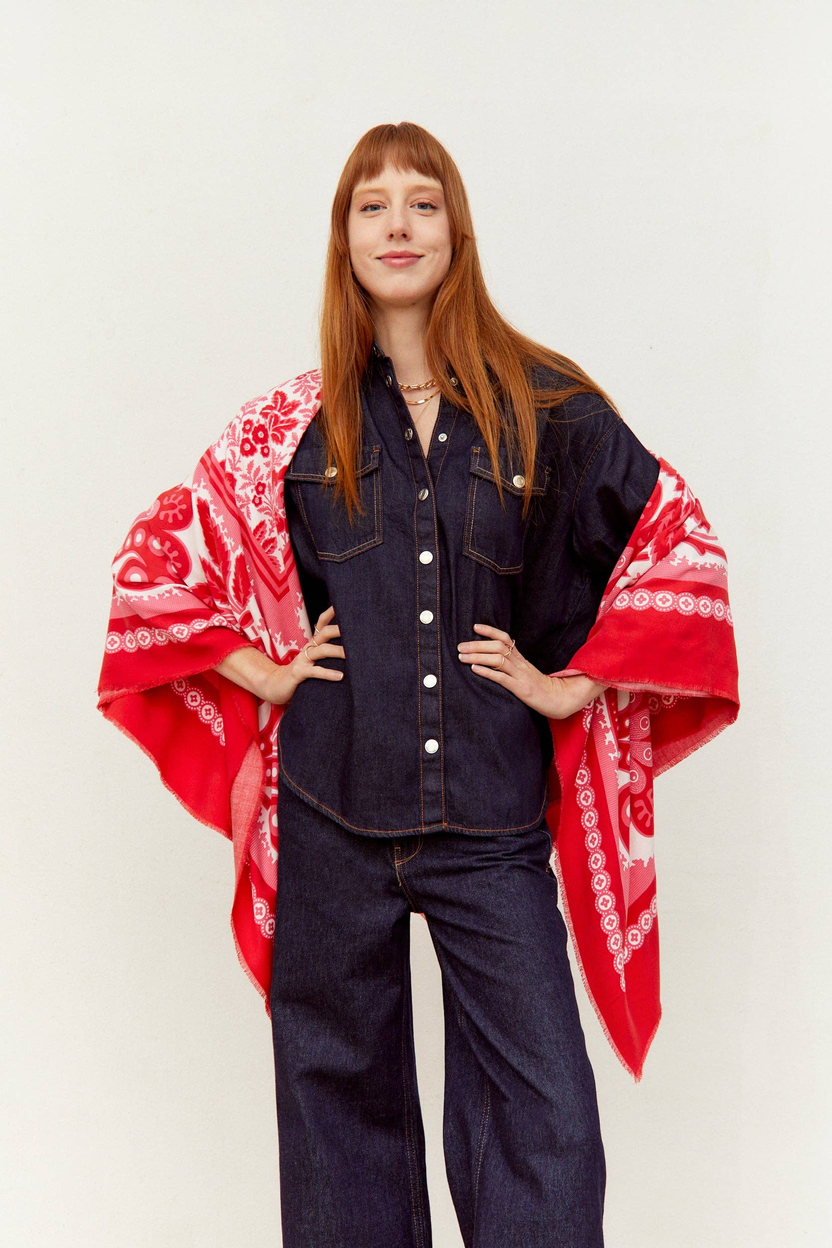 Eturel Madrid - Wholesale Scarf - Women's - Watermelon scarf3