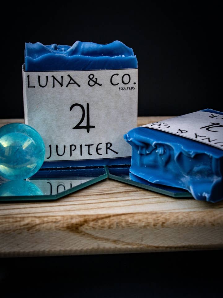 Jupiter Soap for wholesale by Luna & Co. Soapery