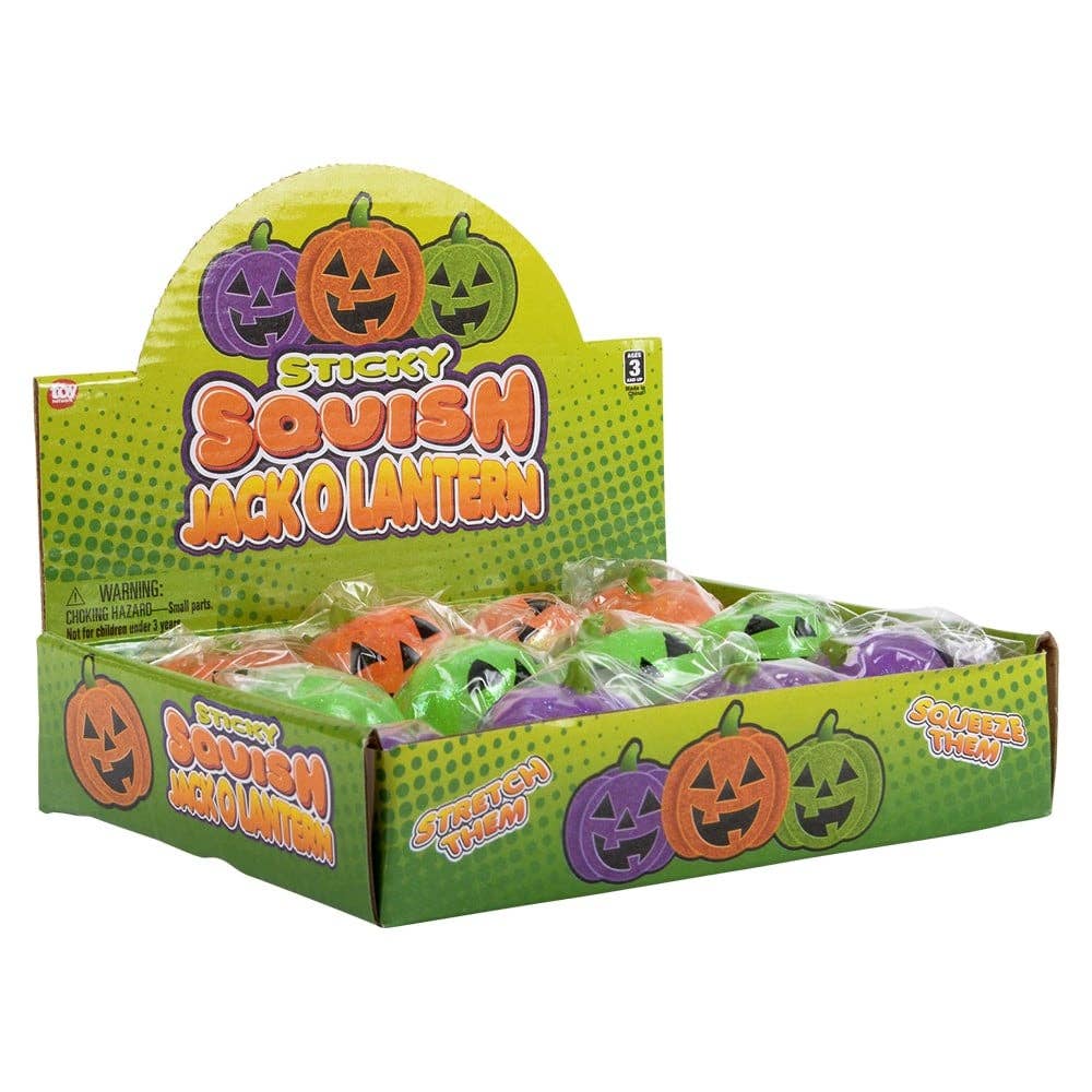 La Luna Bella - Toys - Wholesale Squishy Toy - Kids & Baby - 2" SQUISH STICKY JACK O LANTERN LLB Squishy Toys8