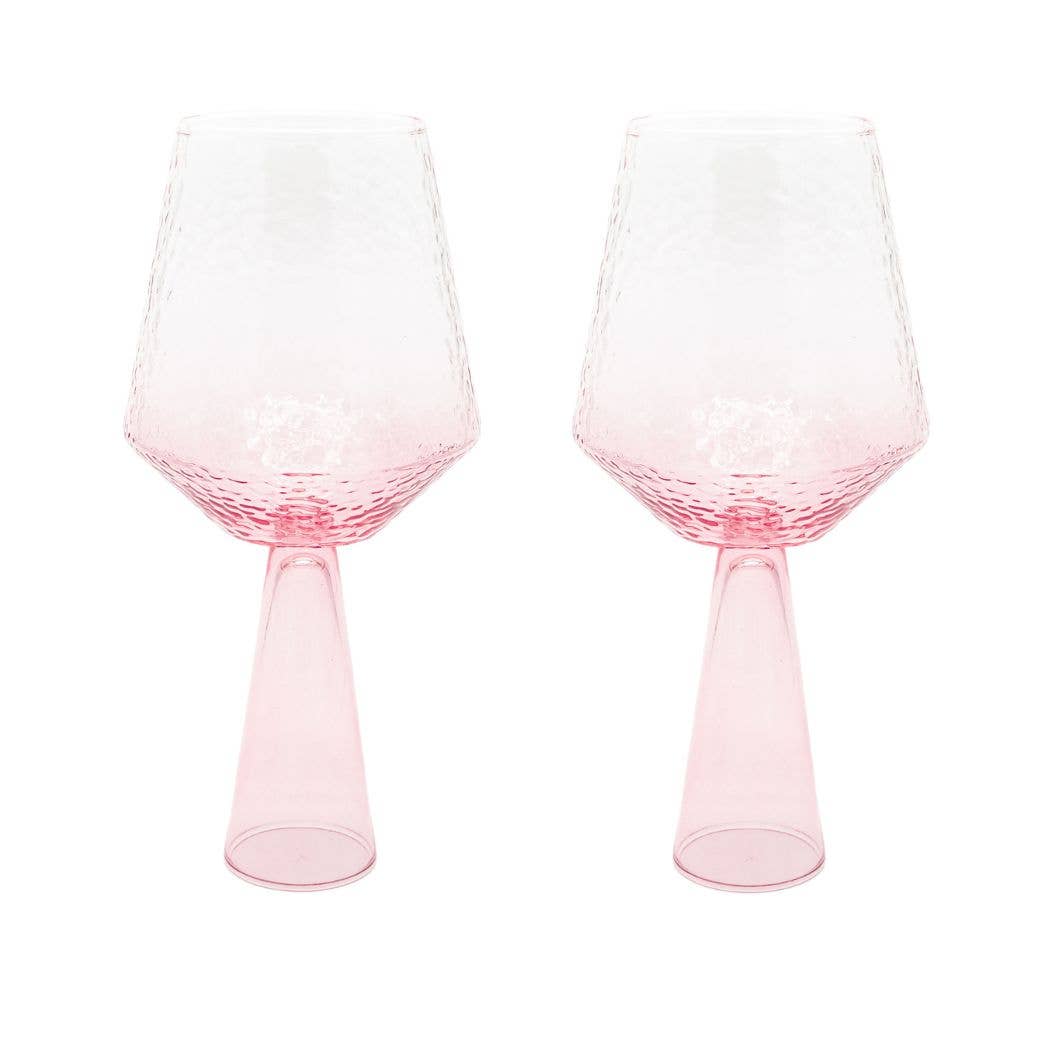 Brût Home and Glassware - Vente Verres à vin - Verres à vin Claude | Lot de 2 | Verres à vin roses1