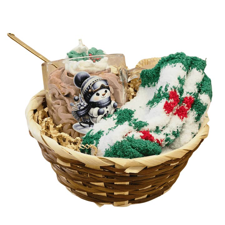 Sab&co - Wholesale Jar/Filled Candle - Chestnut Brown Sugar Candle – Cocooning set with socks3