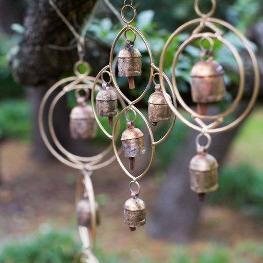 Matr Boomie Fair Trade - Wholesale Wind Chime - Ananda Bliss Bells Wind Chime - Fair Trade Decor