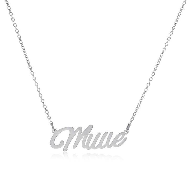 Millie Name Necklace for wholesale by Zotair