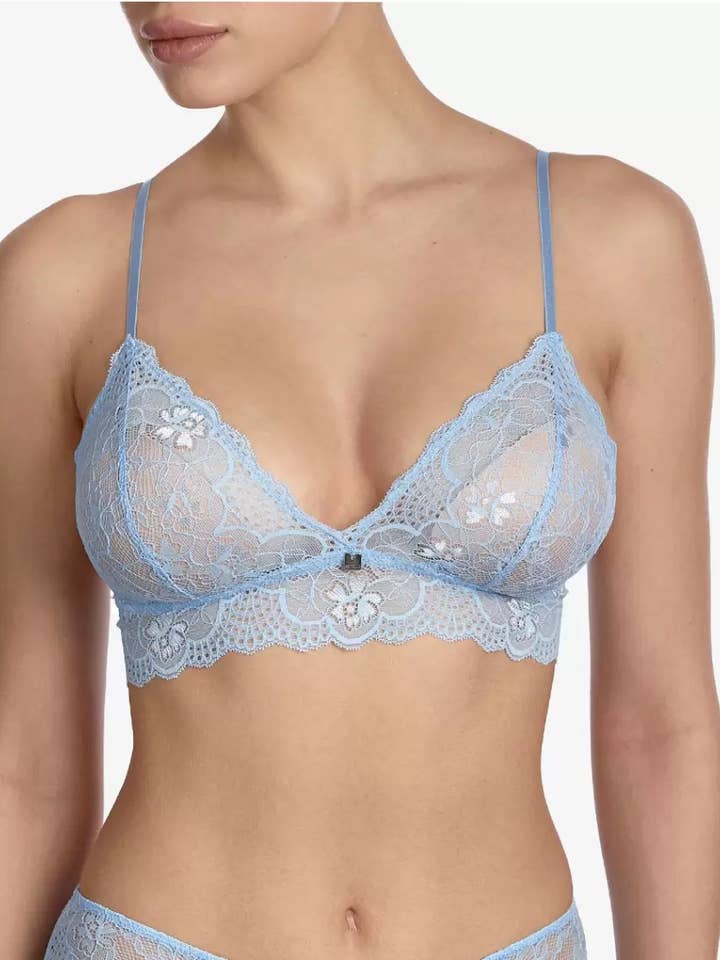 Skye Blonde- og Mesh-bralette Malbeck for engroshandel hos NENYA x Bretelle