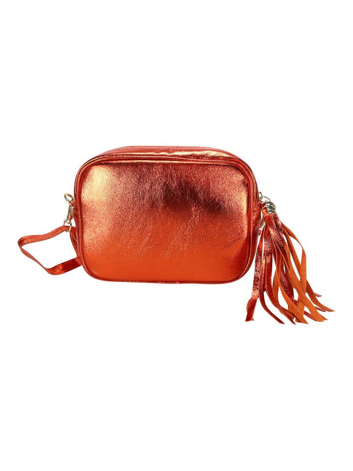 Cassette - Tutti Frutti Crossbody Metallic Orange for wholesale by Cassette Barcelona