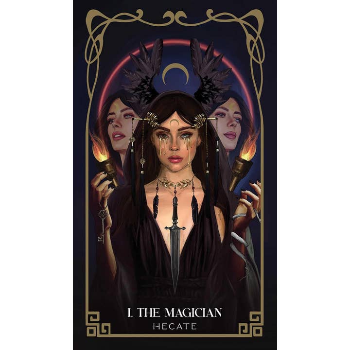 Cardshouse - Wholesale Tarot Cards - Mythos Tarot Pocket Tin Edition Rockpool Publishing4