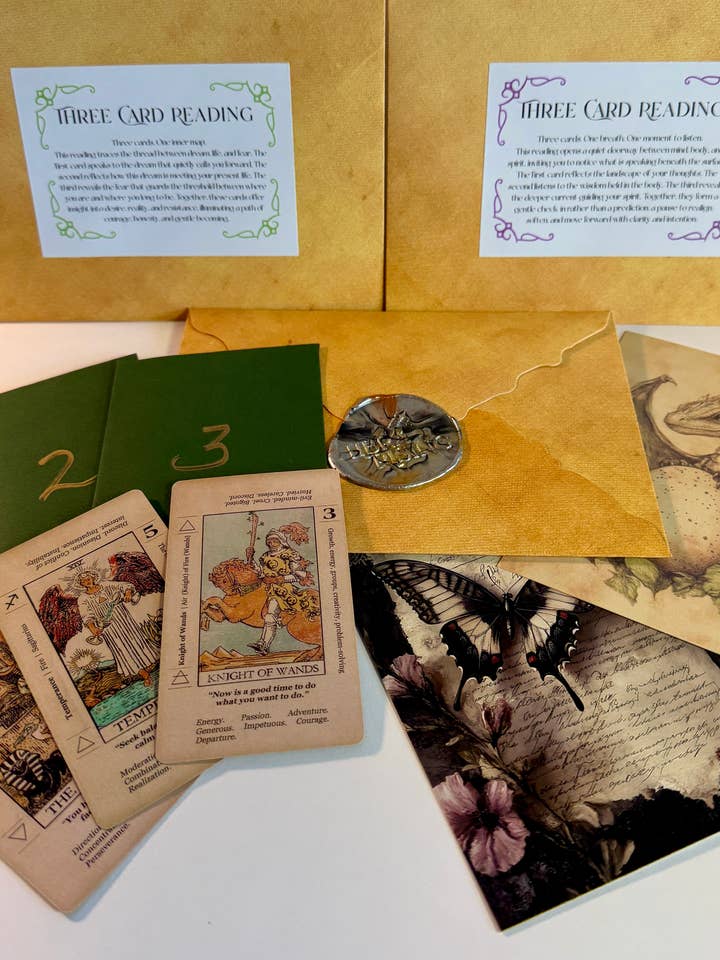 Three Card Reading for wholesale by LibraRising LLC