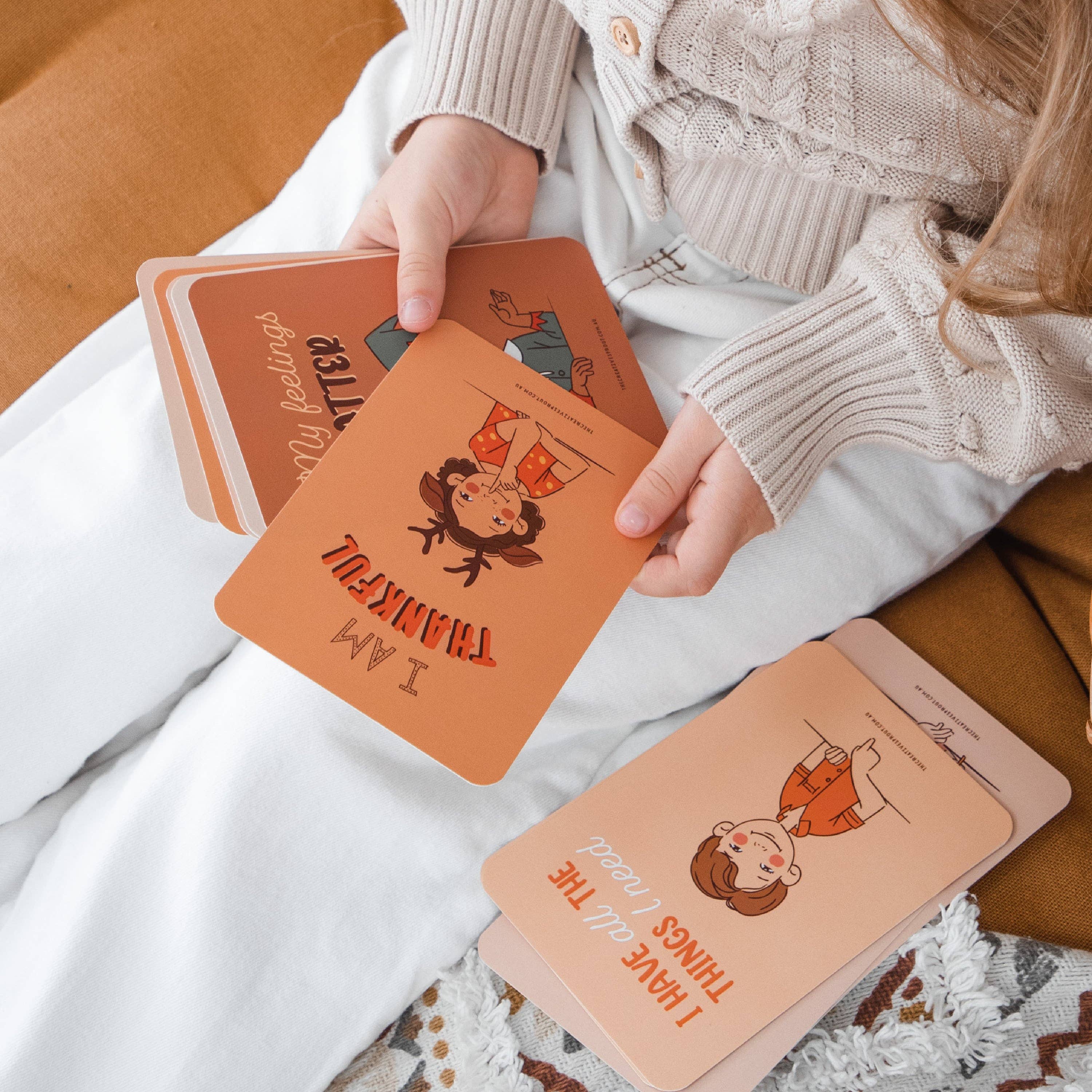 The Creative Sprout – wholesale Learning cards – Child & baby – Affirmation Cards for Kids - Promoting Confidence & Kindness1