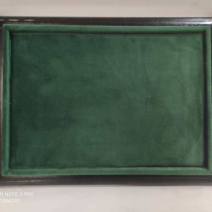 Coins&More - Wholesale Jewelry Stand & Display - Plateau in wood and velvet jewelry tray2