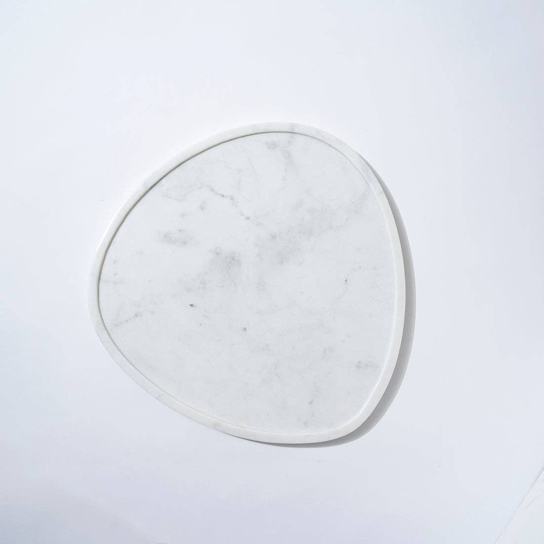 Marmoset Found - Wholesale Decorative tray - Marble Tray Oblong White Marle2