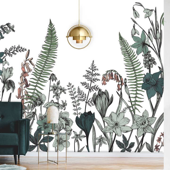 Panorama självhäftande vinyl tapeter våren 350 x 250 cm för wholesale av Le Grand Cirque