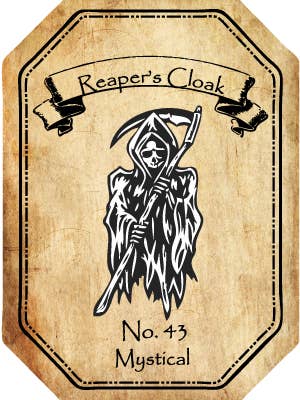 Mystical No. 43 Reaper's Cloak for wholesale by Crafty Nerd LLC