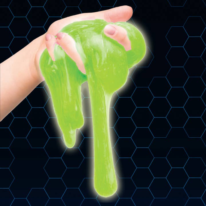 Hinkler Australia - Wholesale DIY craft kit – Child - Curious Universe Glow in the Dark Slime Lab4