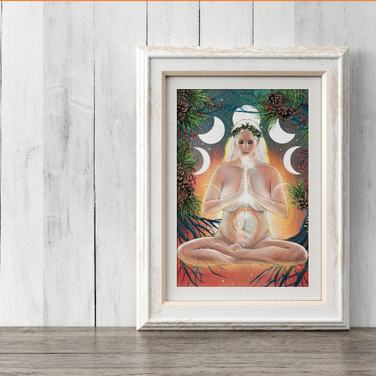 Kendra Hirons Art - Vendita all'ingrosso Stampa artistica - Frau Holle1