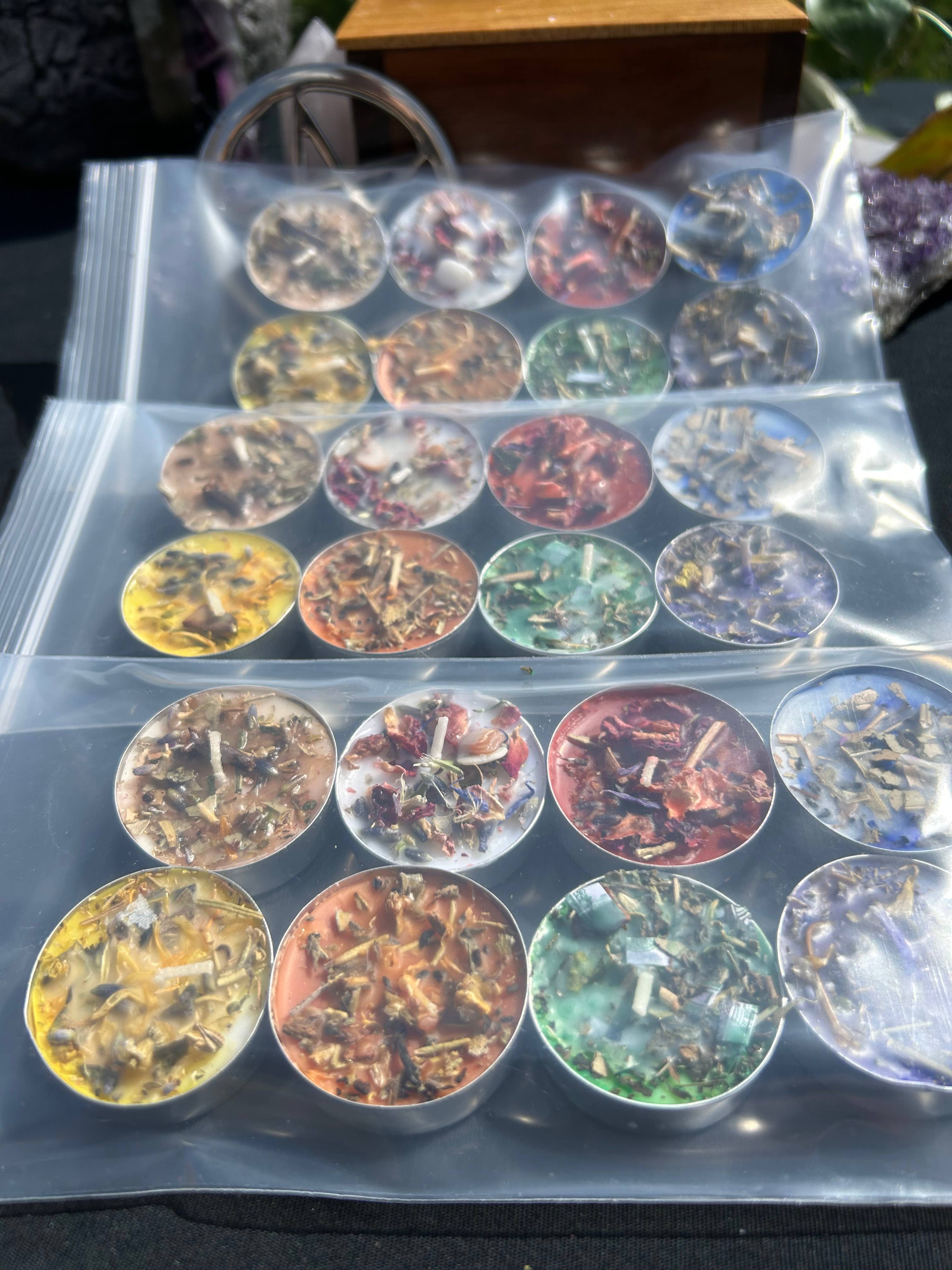 You Are Uniquely Magic - Vente Bougies chauffe-plats - Collection de 3 bougies Tealight Spell, chacune, 24 au total4