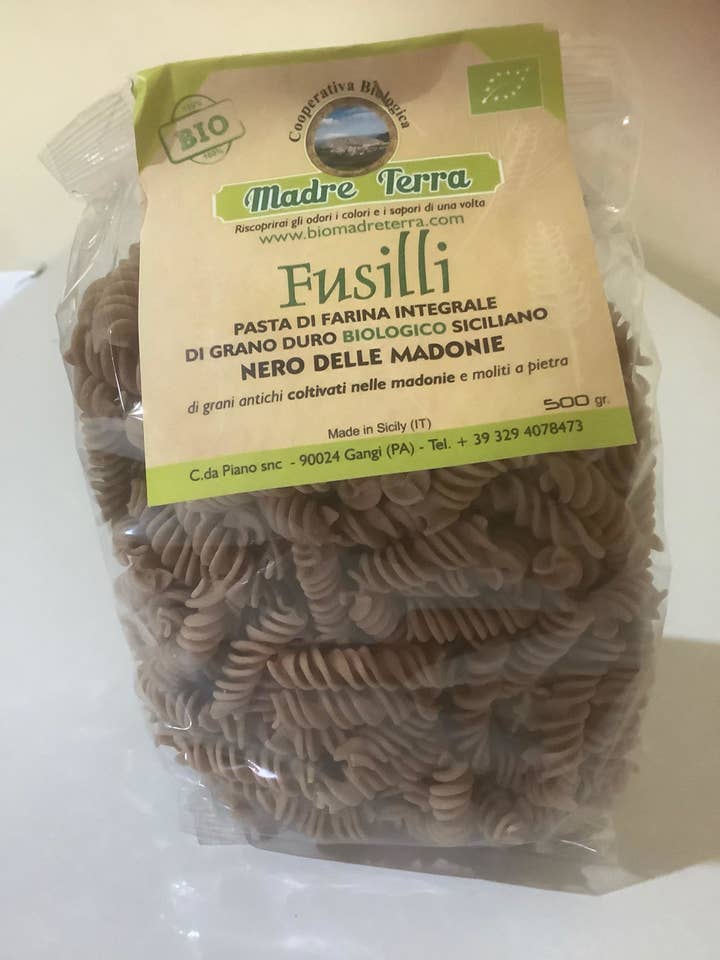 FUSILLI DI GRANI ANTIQUE BIO MOLITI A PIETRA T.BRONZO pour la vente par BIO MADRE TERRA