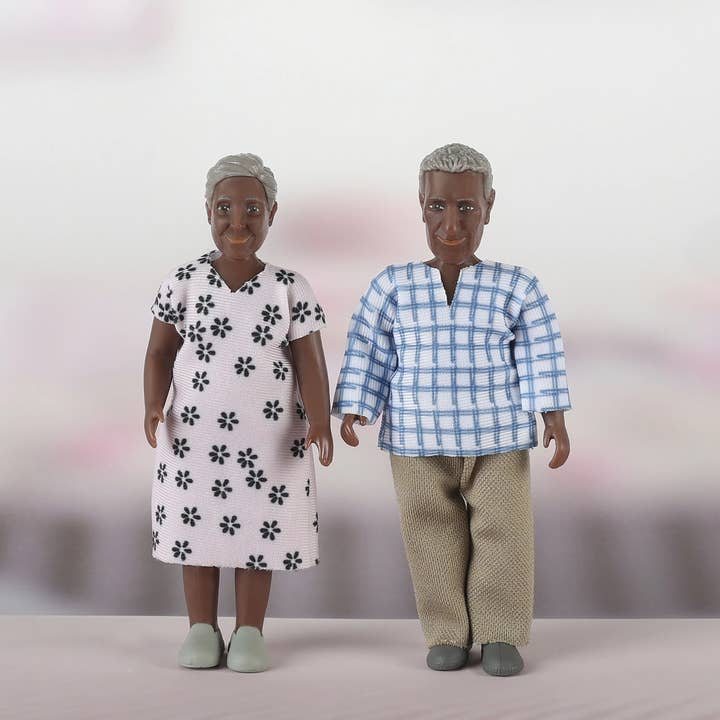 Elderly Couple Billie - Dolls House | Lundby for wholesale by Hobby-lines
