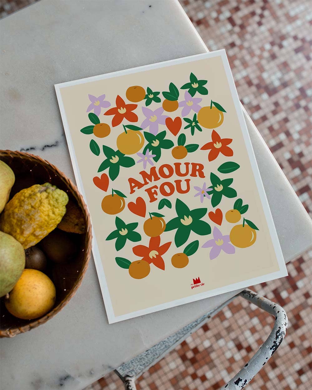 Ma Petite Vie – Poster por atacado – Pôster - Amor Louco (30 x 40 cm)1