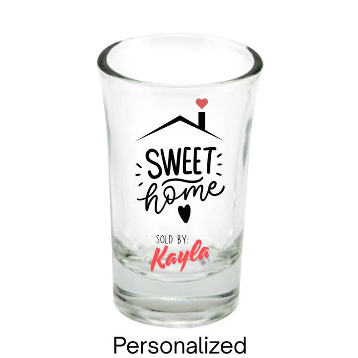 Personalized Realtor - Real Estate Closing 54 Shot Glasses for wholesale by Unknown Designs