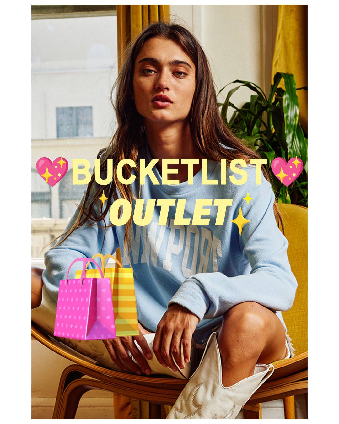 BUCKETLIST INC - Wholesale Graphic Sweatshirt - Women's - BUCKETLIST OUTLET enjoy 70% off on a wide selection of style0