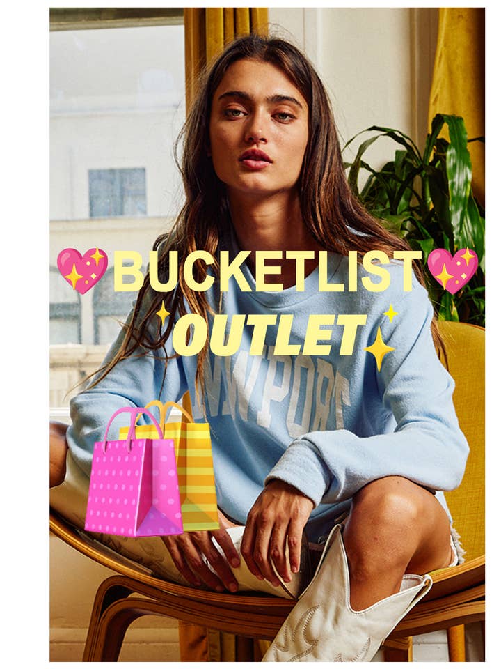 BUCKETLIST INC - Wholesale Graphic Sweatshirt - Women's - BUCKETLIST OUTLET enjoy 70% off on a wide selection of style0