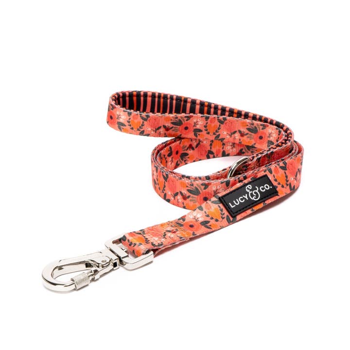 Posy Pink Leash for wholesale by Lucy & Co.