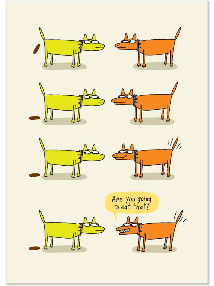 1192 ¿Te vas a comer eso? para venta al por mayor de Clayboys Cards