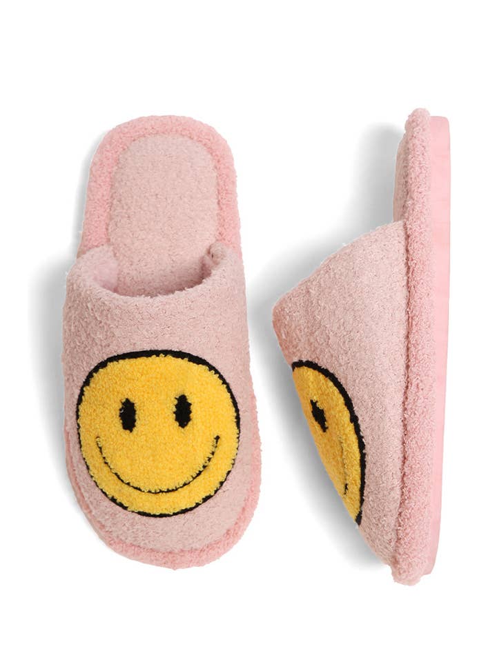 Hana - Wholesale Slippers - Women's - Happy Face Slippers14